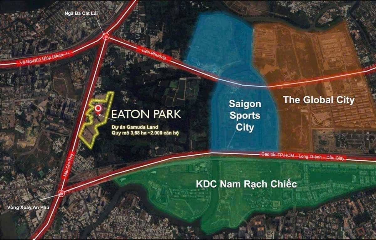 Dự án Eaton Park by Gamuda Land