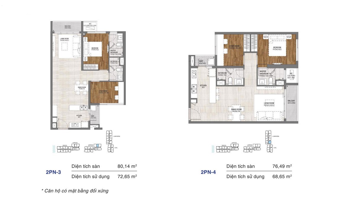 Thiết kế dự án căn hộ chung cư One Verandah Quận 2 Đường Bát Nàn chủ đầu tư Mapletree