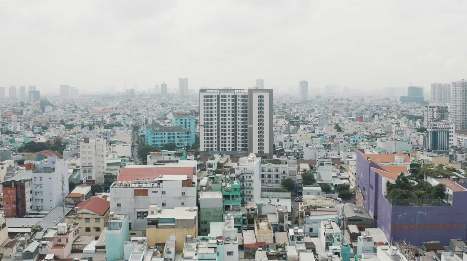 View tổng thể căn hộ Saigon Asiana Quận 6 chủ đầu tư Gotec Land