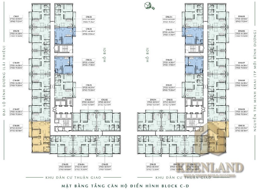 Thiết kế dự án căn hộ Anderson Park Thuận An Đường Thuận An chủ đầu tư Quốc Cường