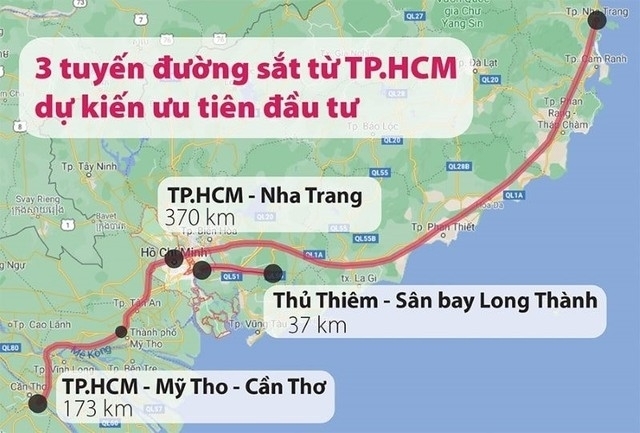 Lộ diện loạt tuyến đường nghìn tỉ kết nối Tp.HCM với sân bay Long Thành